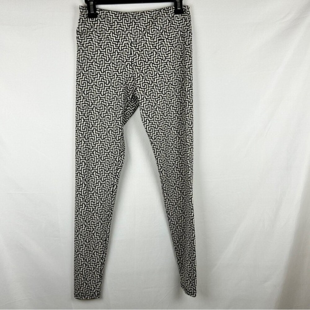 Onzie yoga legging geometric print full length M/L